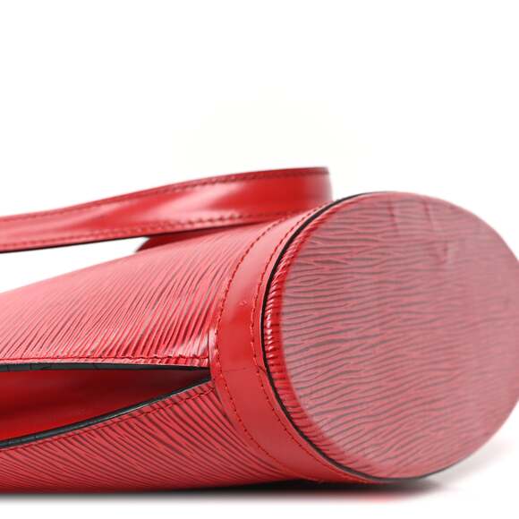 Epi Saint Jacques Pm Castillan Red #221251L47B - Picture 8 of 9